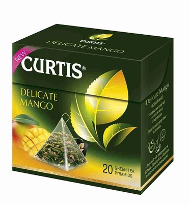 Чай зеленый CURTIS "Delicate Mango" 20 &times; 1,8 г