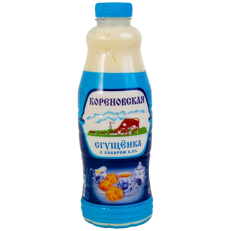 Молоко сгущенное КОРЕНОВСКАЯ с сахаром 1.25 кг 8,5%
