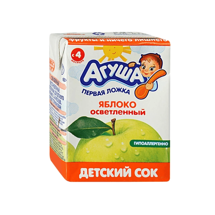 Сок АГУША яблоко 0.2 л