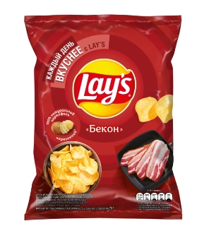 Чипсы LAY'S со вкусом бекона 70 г