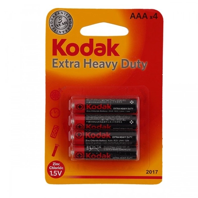 Батарейки KODAK Extra R03 AAA Heavy Duty 1,5 В, 4 шт