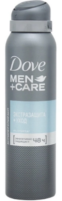 Dove Men Дезодорант Экстра защита+уход балл. аэроз. 150мл