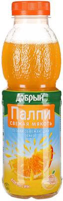 Напиток сокосодержащий ДОБРЫЙ Pulpy апельсин 0.45 л