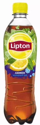 Холодный чай LIPTON черный лимон 0,5 л