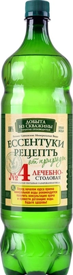 Вода питьевая РЕЦЕПТ ОТ ПРИРОДЫ ЕССЕНСКАЯ №4 "Нагутская-4" газированная 1,45 л