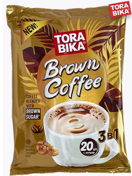 Кофейный напиток TORABIKA Brown Coffee 3в1 25 г