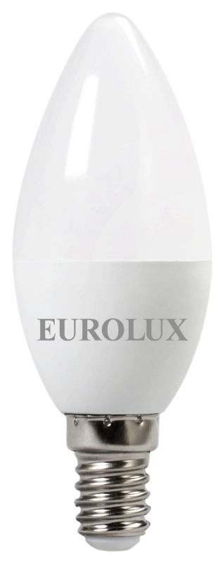 Лампа EUROLUX светодиодная свеча 6Вт E14