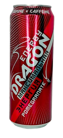 Напиток энергетический ENERGY DRAGON гранат 0.45 л