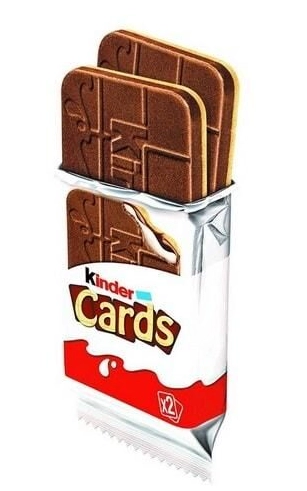 Пирожное KINDER "Cards" с нежной начинкой 25,6 г