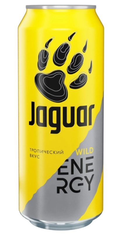 Напиток энергетический JAGUAR Напиток энергетический JAGUAR "Wild" 0.5 мл