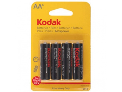 Батарейки KODAK Extra R6 AA Heavy Duty 1,5 В, 4 шт