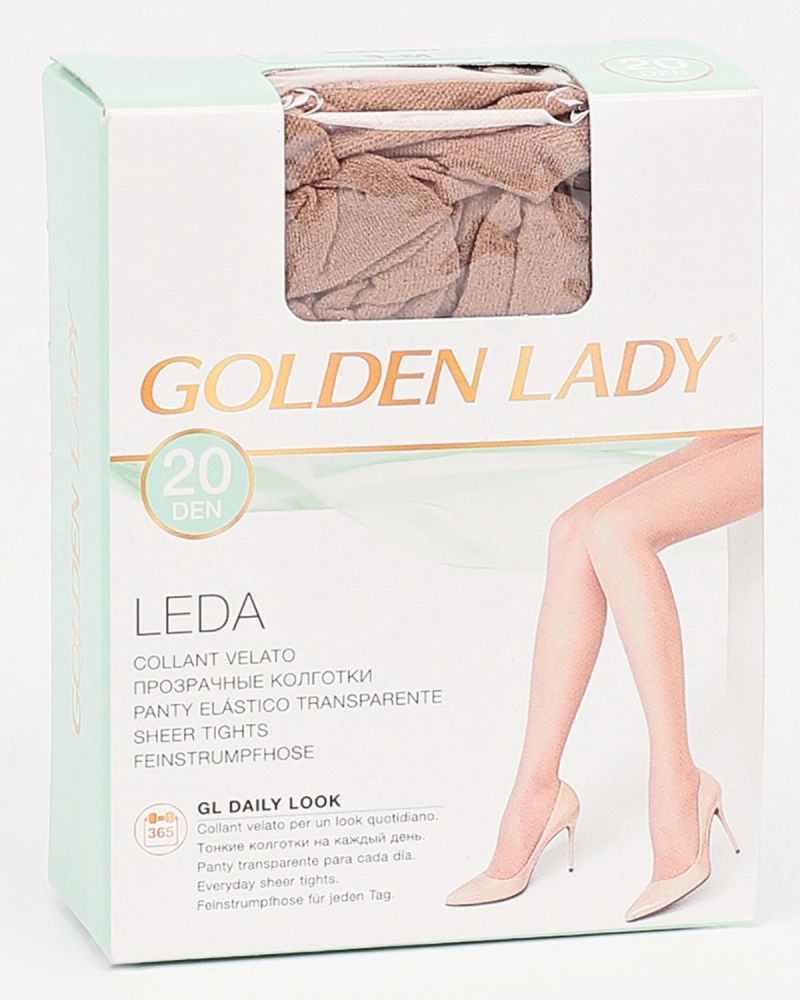 Колготки GOLDEN LADY "Leda" daino (светло-коричневый) 2S 20 den