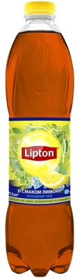 Холодный чай LIPTON черный лимон 1,5 л