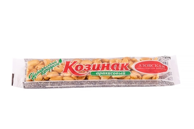 Козинак АЗОВСКАЯ КФ арахисовый 60 г