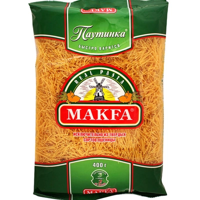 Макаронные изделия МАКФА паутинка 400 г