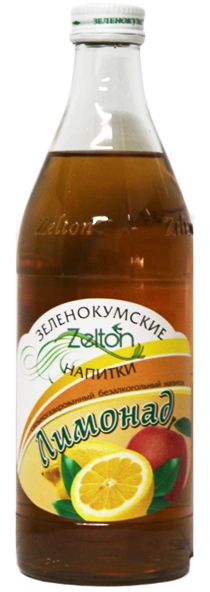 Напиток ZELTON "Лимонад" сильногазированный 0,5 л