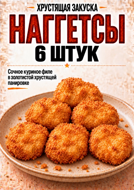 Наггетсы 6 шт. ИП Купреев