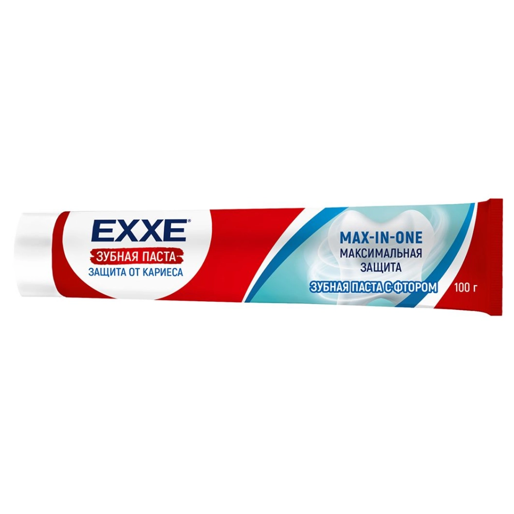 Зубная паста EXXE "Max-in-one" максимальная защита от кариеса 100 г