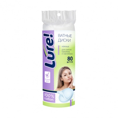 Ватные диски Lure упаковка 80