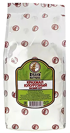 Крахмал КУБАНЬ-МАТУШКА кукурузный 500 г