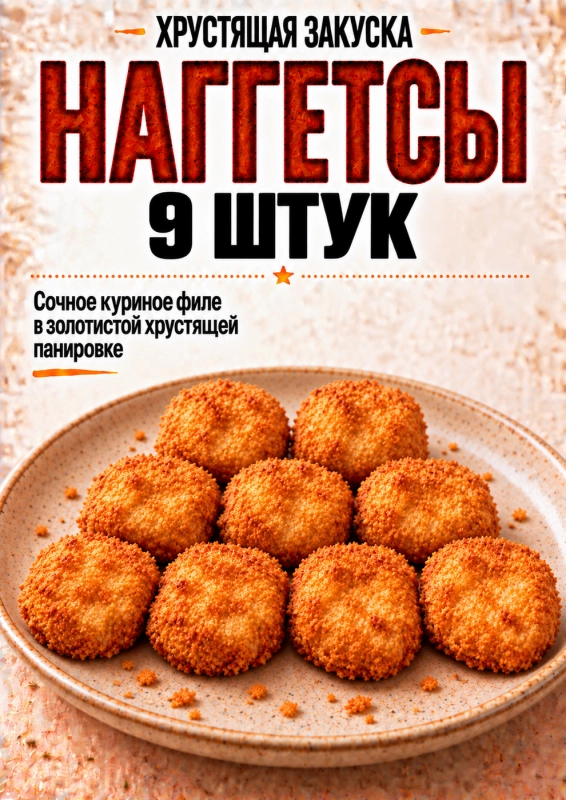 Наггетсы 9 шт. ИП Купреев