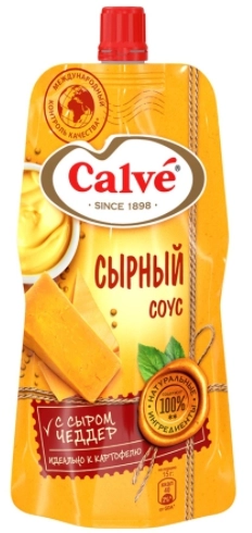 Соус CALVE Сырный 230 г
