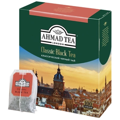 Чай черный AHMAD TEA "Classic Black Tea" 100 &times; 2 г