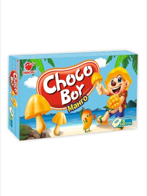 Печенье ORION "Chocoboy mango" 45г