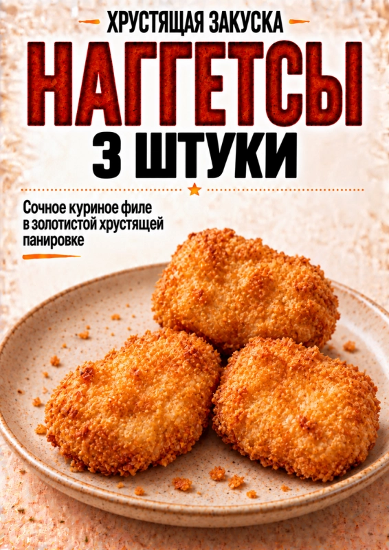 Наггетсы 3 шт. ИП Купреев