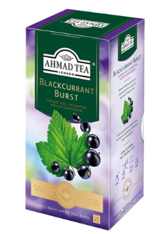 Чай черный AHMAD TEA "Blackcurrant Burst" 25х1,5г