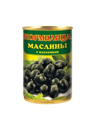 Маслины КОРМИЛИЦА с косточкой 300 мл
