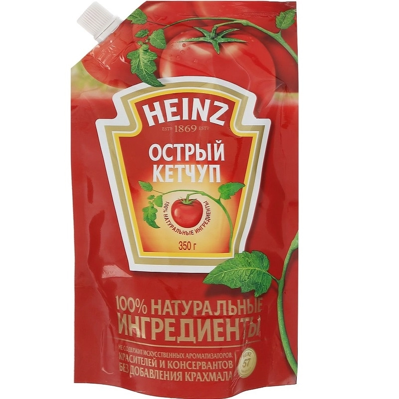 Кетчуп HEINZ "Острый" 320 г