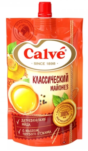 Майонез CALVE классический 400 г Майонез CALVE классический 400 г