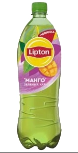 Холодный чай LIPTON зеленый манго 1 л
