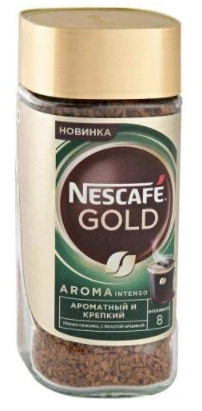 Кофе растворимый NESCAFE Gold Aroma Intenso 85 г