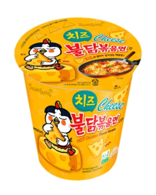 Лапша SAMYANG "Hot Chicken" со вкусом курицы и сыра 70 г
