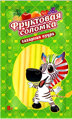 Пудра сахарная ZEEBRO ассорти вкусов 8 г