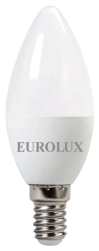 Лампа EUROLUX светодиодная свеча 6 Вт E14