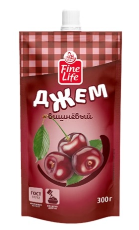 Джем FINE LIFE вишневый 300 г