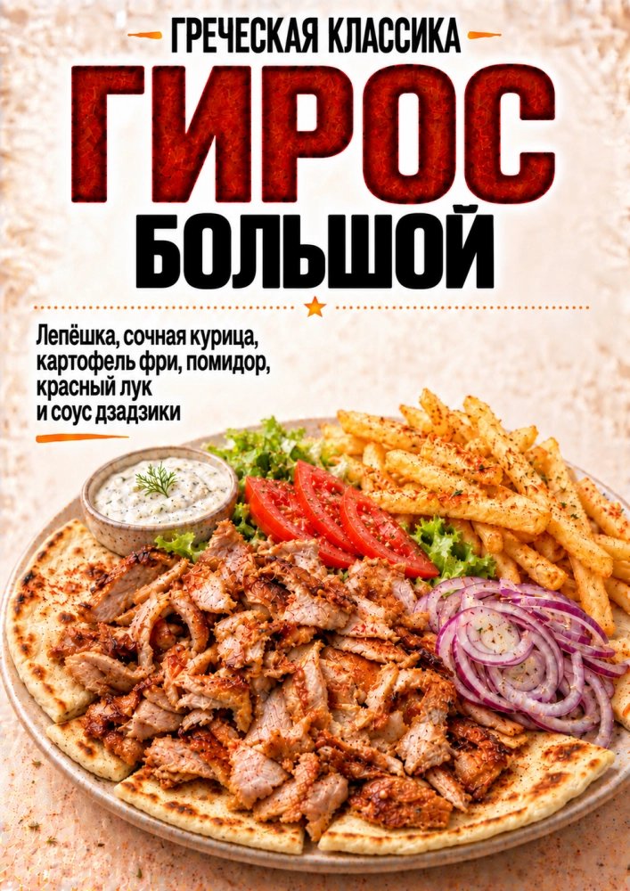 Гирос порция Большая Купреев