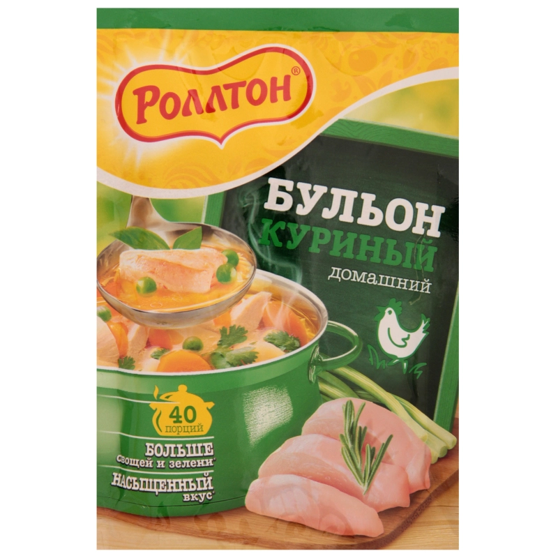 Бульон РОЛЛТОН домашний куриный 100 г Бульон РОЛЛТОН домашний куриный 100 г