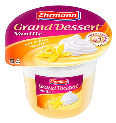 Пудинг молочный GRAND DESSERT "Vanille" 200 г 4,7%