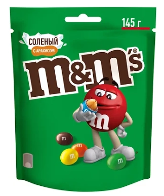 Драже M&MS "Соленый" с арахисом 145 г
