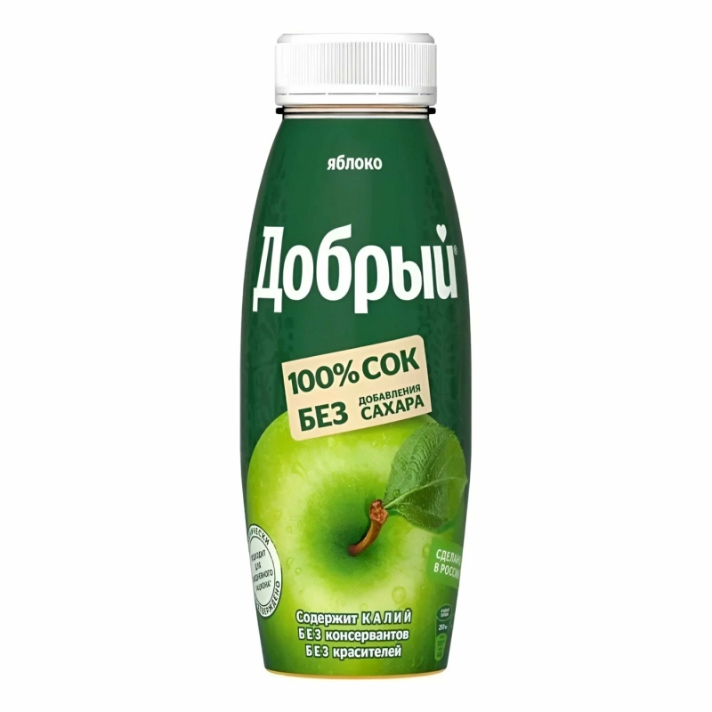 Сок ДОБРЫЙ яблоко 0.3 л Сок ДОБРЫЙ яблоко 0.3 л