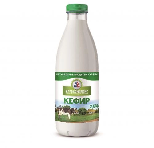Кефир АГРОКОМПЛЕКС 2,5%, 900 мл, пластиковая бутылка