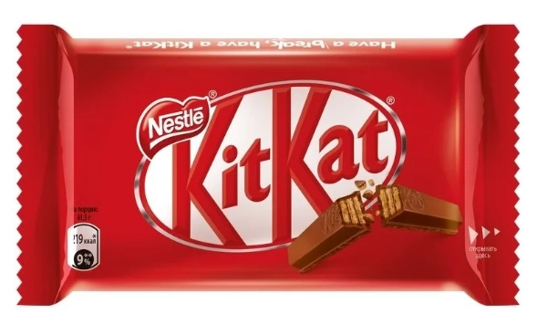 Батончик NESTLE "KitKat" молочный с хрустящей вафлей 41,5 г