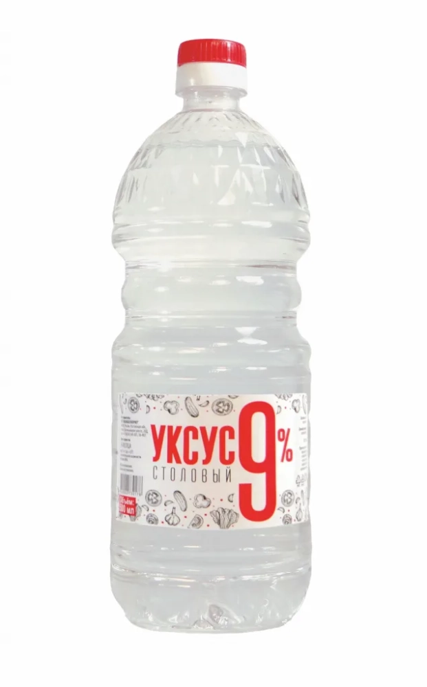 Уксус АЗОВ столовый 9% 1 л