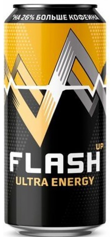 Напиток энергетический FLASH UP Ultra Energy 0,45 л, жестяная банка