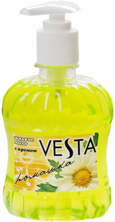 Мыло жидкое VESTA "Ромашка" с кремом 315 мл