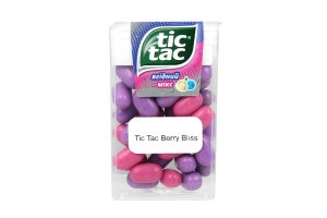 Драже TIC TAC "Ягодный микс" со вкусом малины и голубики 16 г